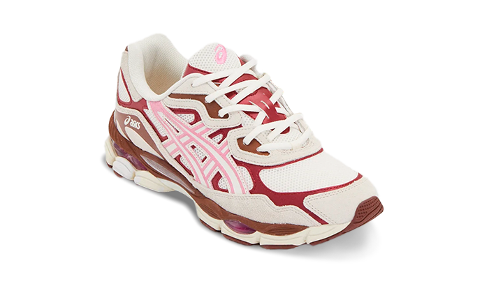 Newcop Asics Gel-nyc Cream Sweet Pink Zapatillas 2