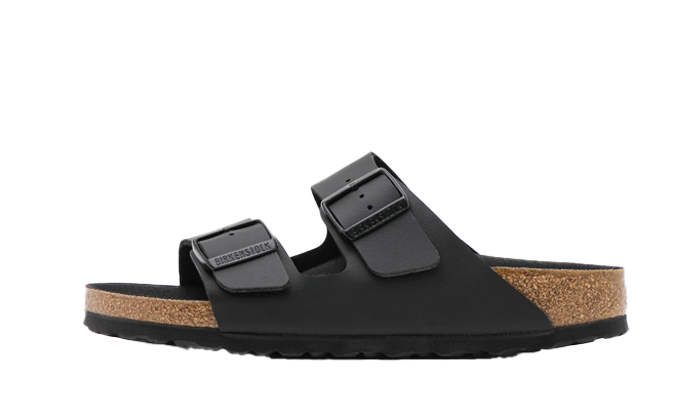 Newcop Birkenstock Arizona Birko Flor Black Foot Bed Zapatillas 1