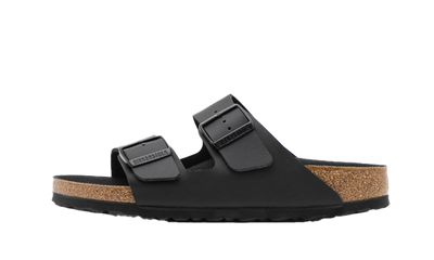 Birkenstock Arizona Birko Flor Black Foot Bed