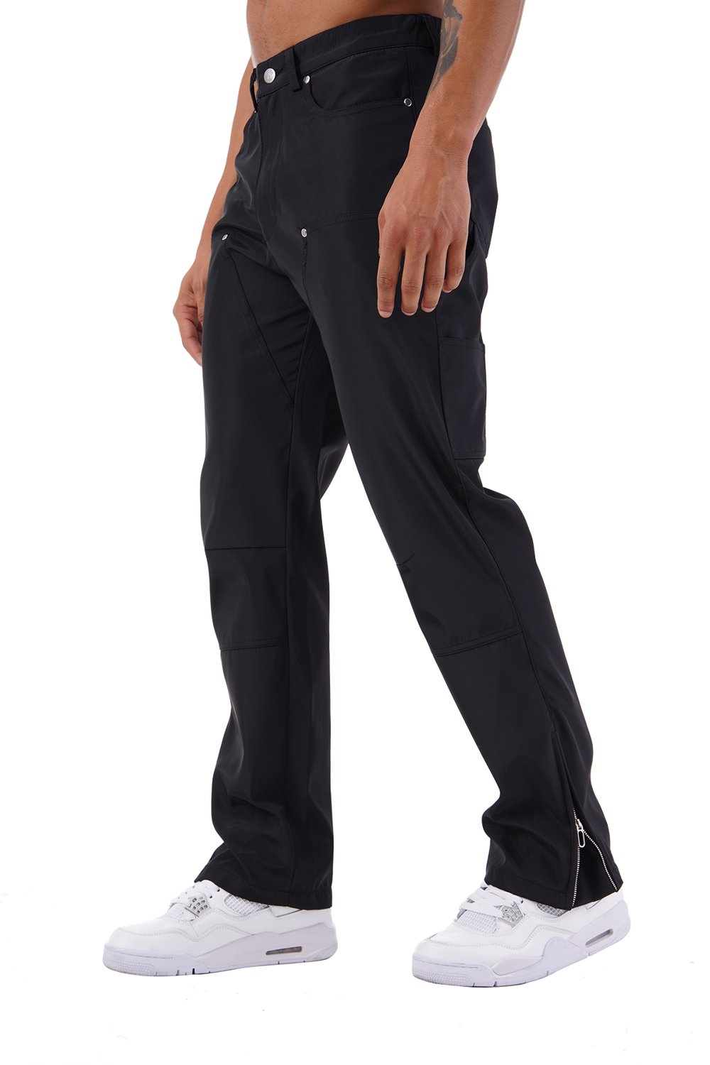 Newcop Black Cargo Trousers Ropa 2