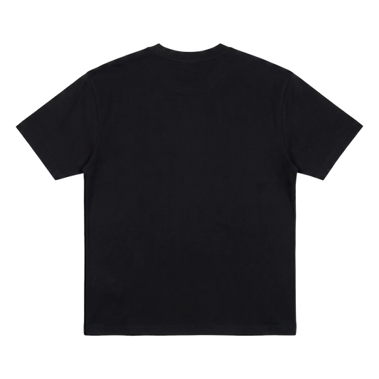 Newcop Black Distressed Logo Tee Ropa Newcop 2