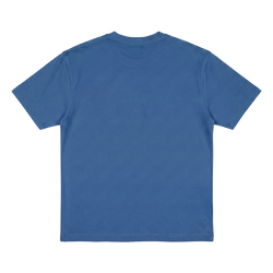 Newcop Blue Distressed Logo Tee Ropa Newcop 2