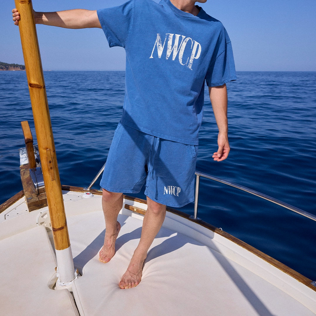 Newcop Blue Nwcp Sweatshort Ropa Newcop 4