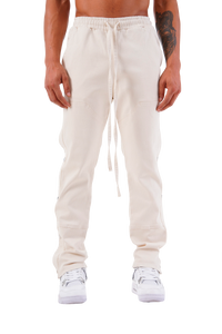 Newcop Champagne Cargo Popper Trousers Ropa 1