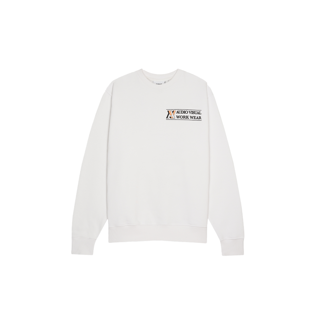 Newcop Crewneck Encore White Records Ropa 1