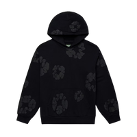 Sudadera con capucha Denim Tears Cotton Wreath Hoodie Black Monochrome