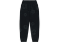 Denim Tears Cotton Wreath Sweatpants Black Monochrome