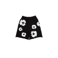 Pantalón corto Denim Tears The Cotton Wreath Shorts Black