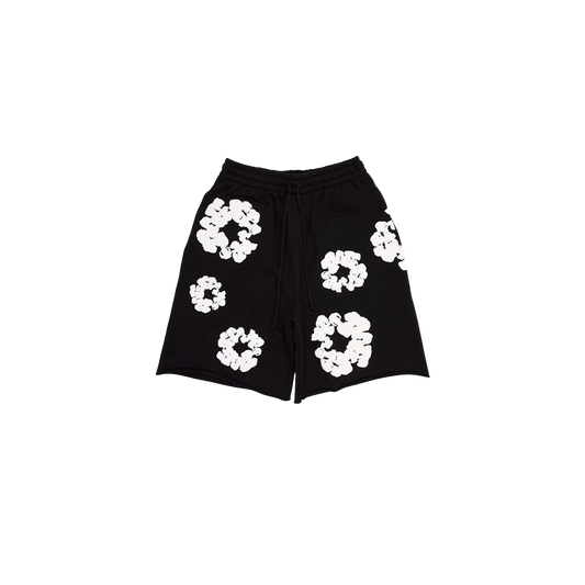 Newcop Denim Tears The Cotton Wreath Shorts Black Ropa 1