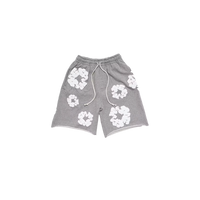 Pantalón corto Denim Tears The Cotton Wreath Shorts Grey