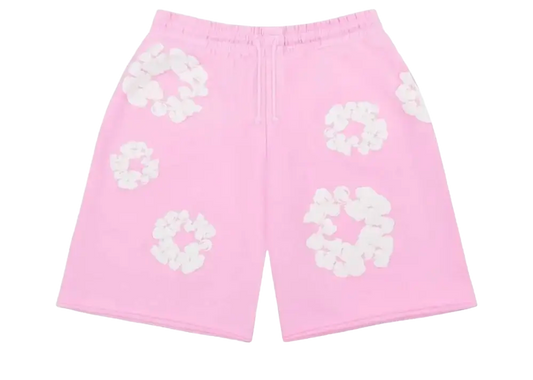 Newcop Denim Tears The Cotton Wreath Shorts Pink Ropa 2