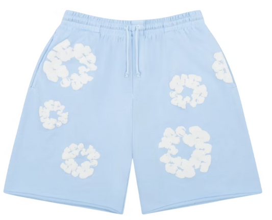 Newcop Denim Tears The Cotton Wreath Shorts Powder Blue Ropa 1