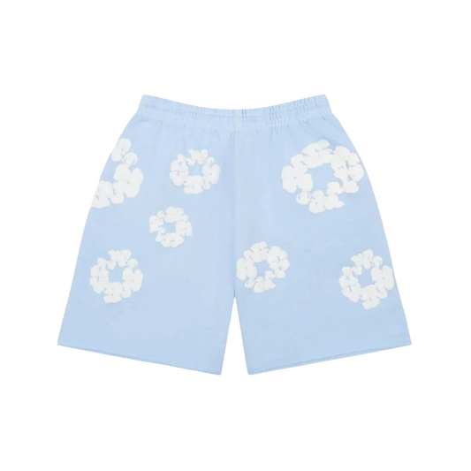 Newcop Denim Tears The Cotton Wreath Shorts Powder Blue Ropa 1