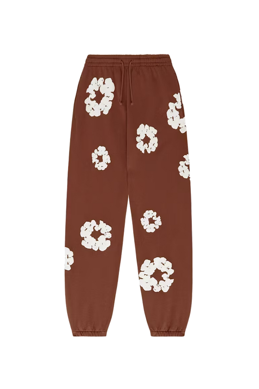 Newcop Denim Tears The Cotton Wreath Sweatpants Brown Ropa 1