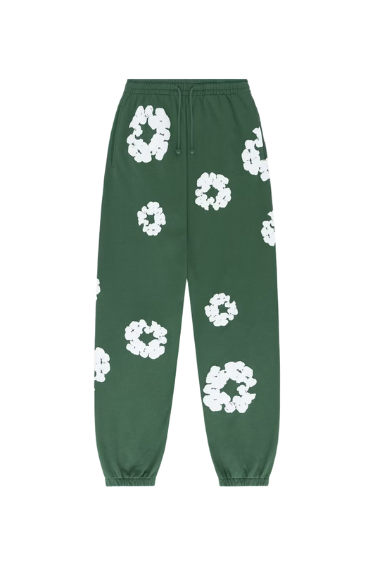 Newcop Denim Tears The Cotton Wreath Sweatpants Green Ropa 1