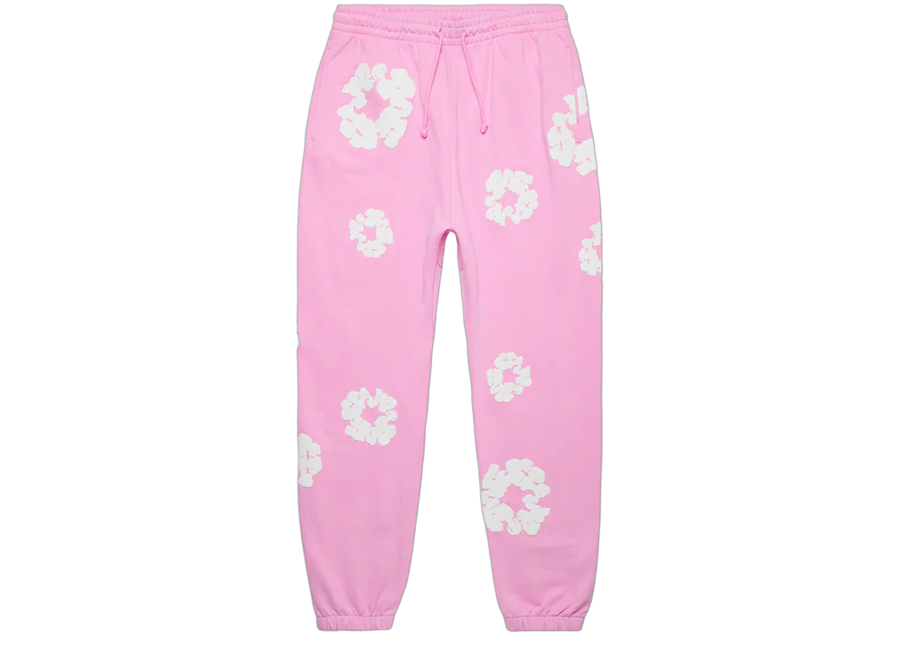 Denim Tears The Cotton Wreath Sweatpants Pink | Newcop