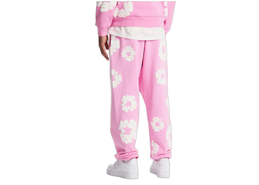 Newcop Denim Tears The Cotton Wreath Sweatpants Pink Ropa 3