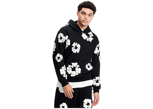 Newcop Denim Tears The Cotton Wreath Sweatshirt Black Ropa 3