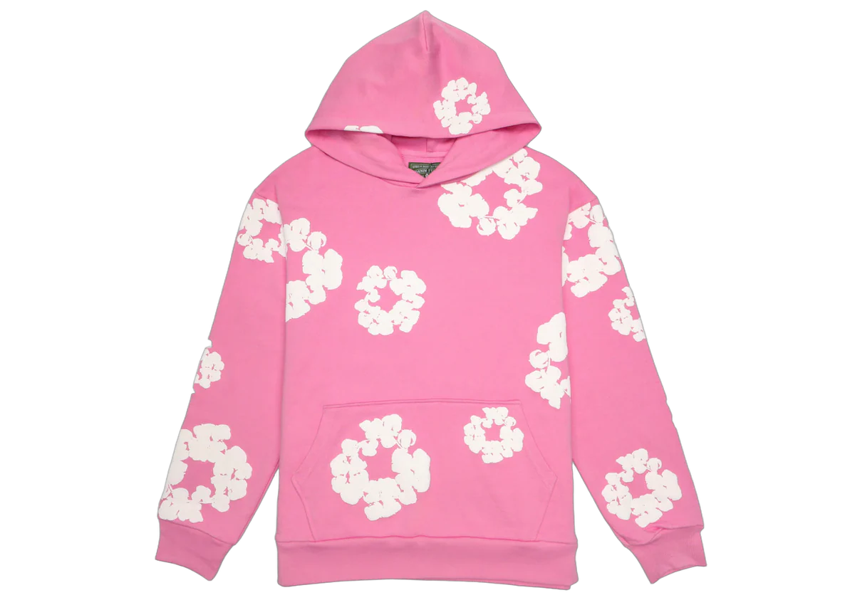 Newcop Denim Tears The Cotton Wreath Sweatshirt Pink Ropa 1