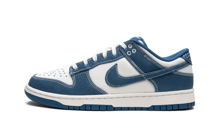 Newcop Dunk Low Industrial Blue Sashiko Zapatillas 1