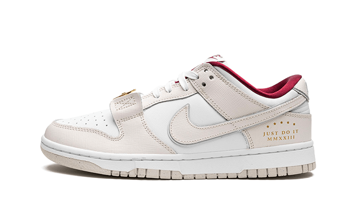 Newcop Dunk Low Just Do It White Phantom Zapatillas 1