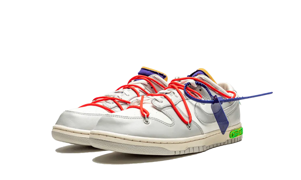 Newcop Dunk Low Off-white Lot 23 Zapatillas 2