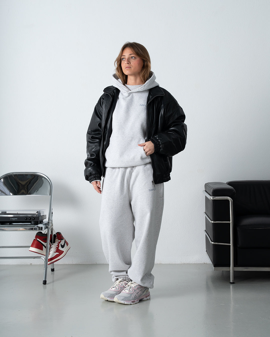 Newcop Everyday Hoodie Grey Ropa Newcop 4