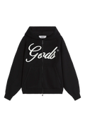 Fake Gods Knitted Zipper Black