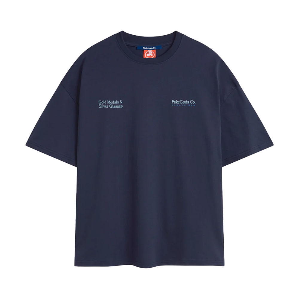 Newcop Fakegods Cocktail Tee Navy Ropa 1