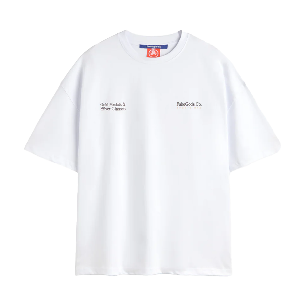 Newcop Fakegods Cocktail Tee White Ropa 1