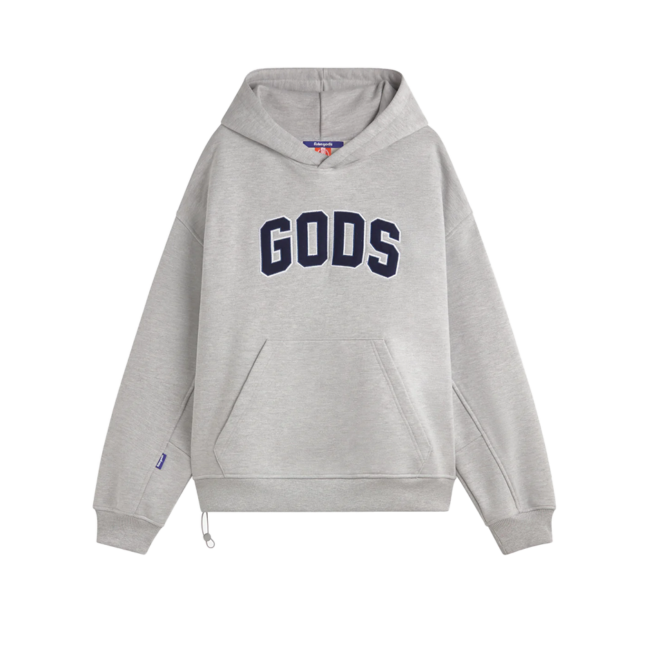 Newcop Fakegods Gods Hoodie Grey Melange Ropa 1