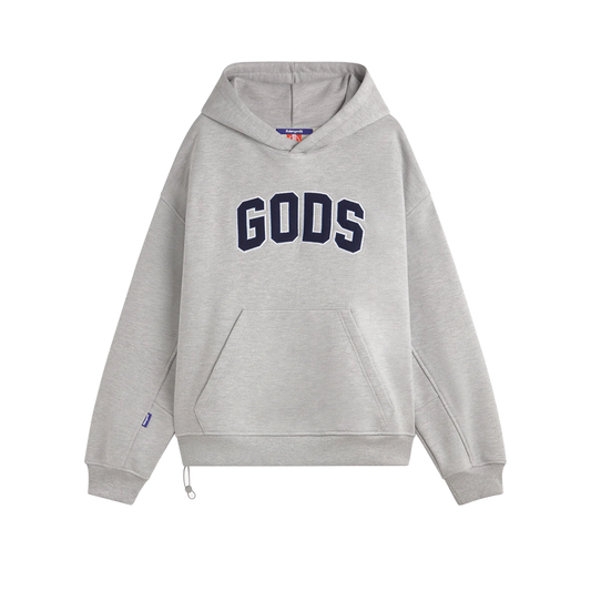 Newcop Fakegods Gods Hoodie Grey Melange Ropa 1