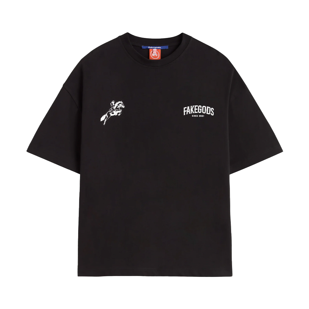 Newcop Fakegods Horse-car Tee Black Ropa 1
