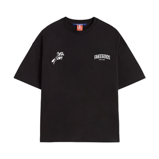 Newcop Fakegods Horse-car Tee Black Ropa 1