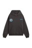 Fakegods Iced Logo Hoodie Dark Grey