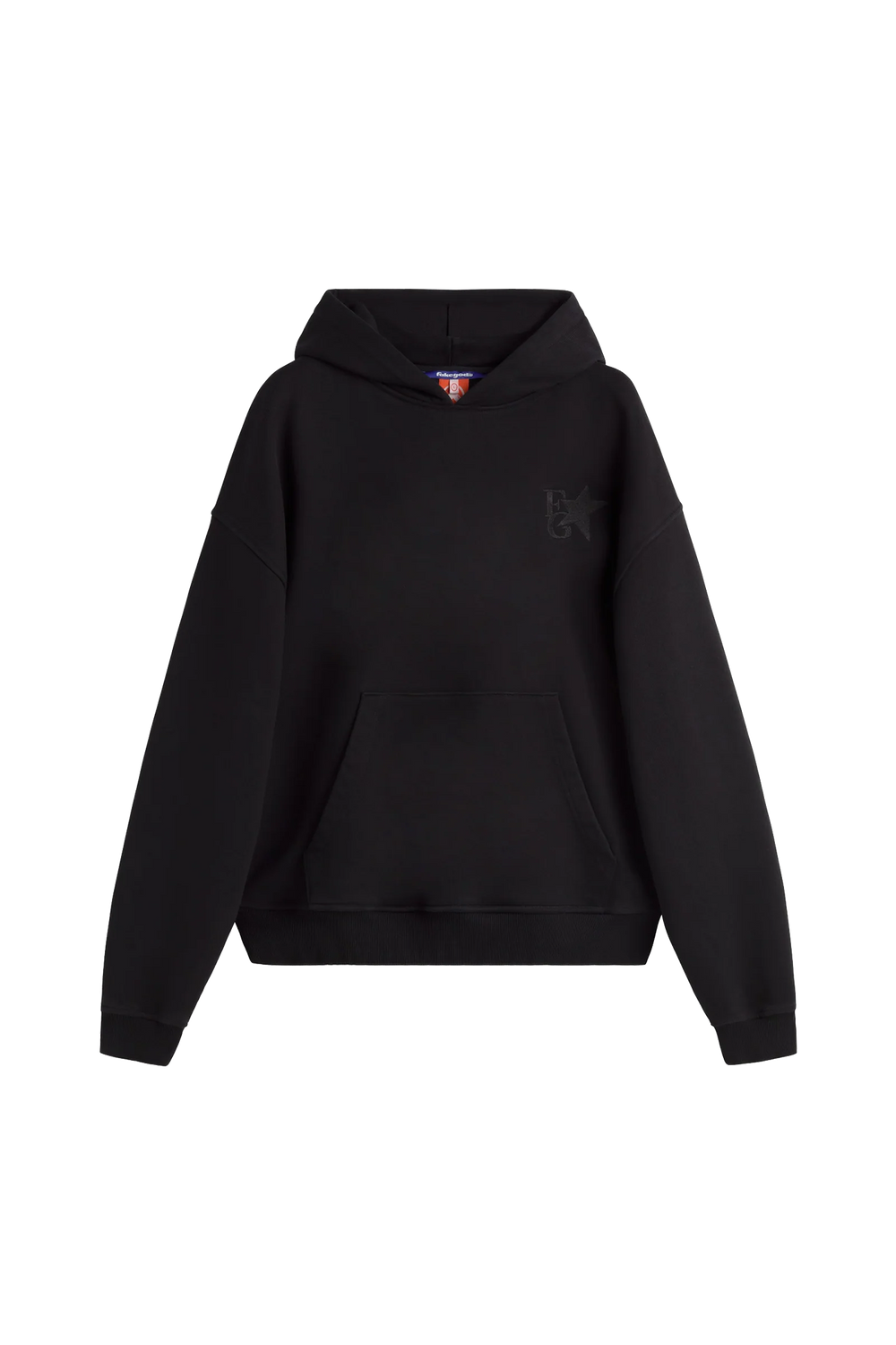 Newcop Fakegods Star Hoodie Black Ropa 1