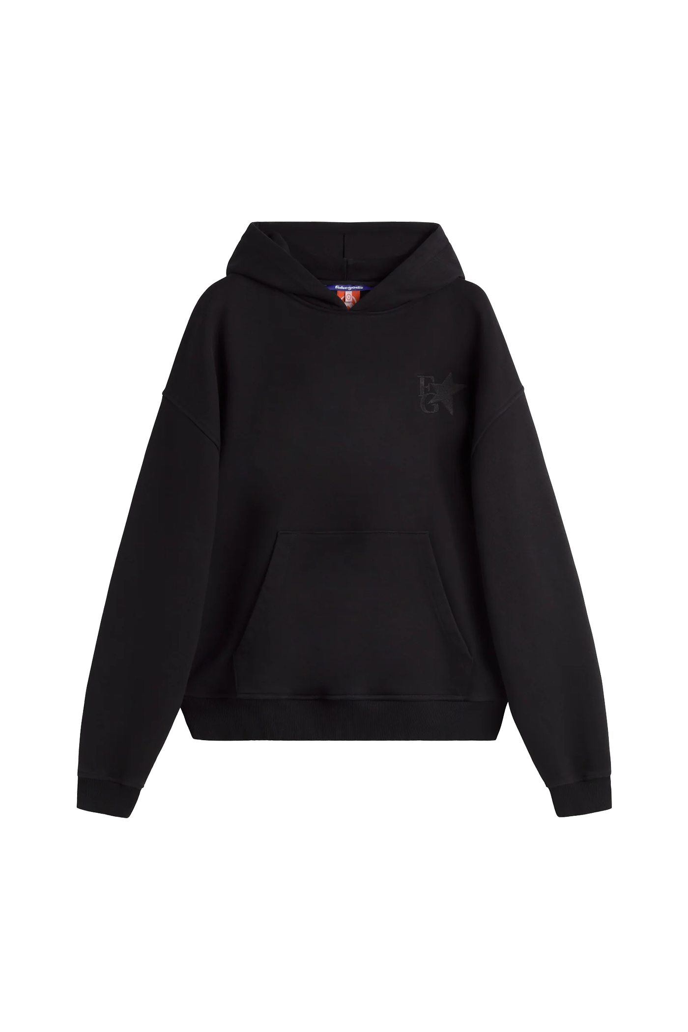 Newcop Fakegods Star Hoodie Black Ropa 1