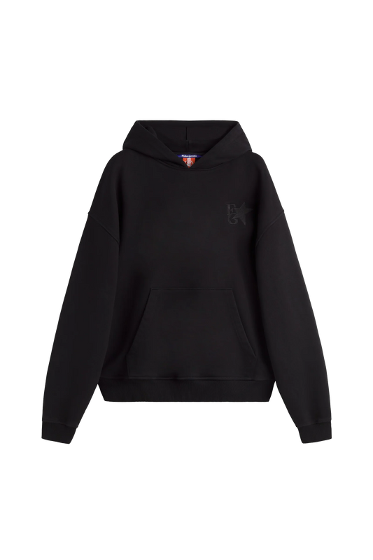 Newcop Fakegods Star Hoodie Black Ropa 1
