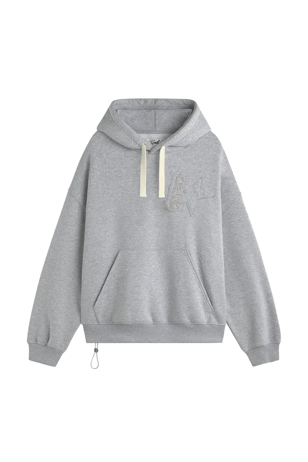 Newcop Fakegods Star Hoodie Grey Melange Ropa 1