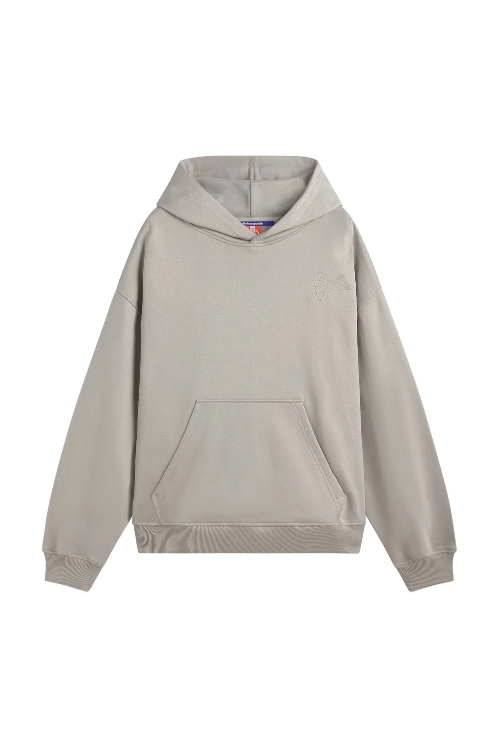 Newcop Fakegods Star Hoodie Mid Grey Ropa 1