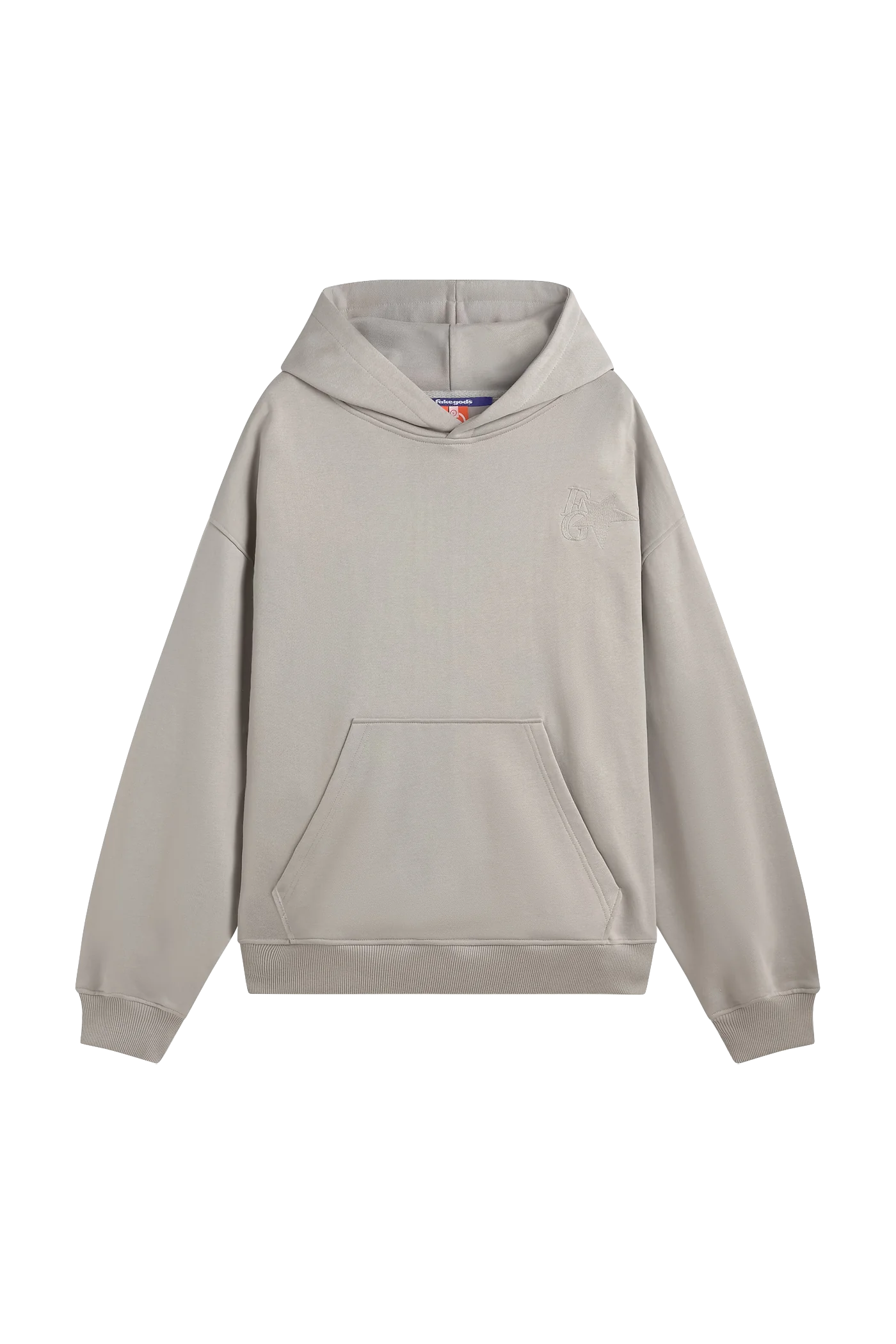 Newcop Fakegods Star Hoodie Mid Grey Ropa 1