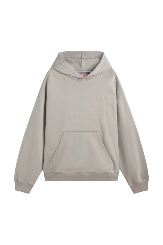 Newcop Fakegods Star Hoodie Mid Grey Ropa 1