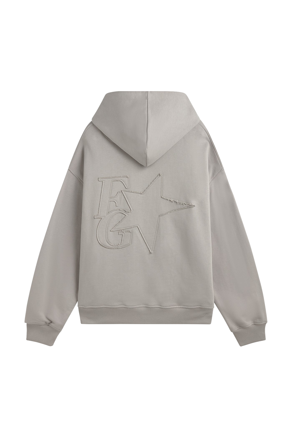 Newcop Fakegods Star Hoodie Mid Grey Ropa 2