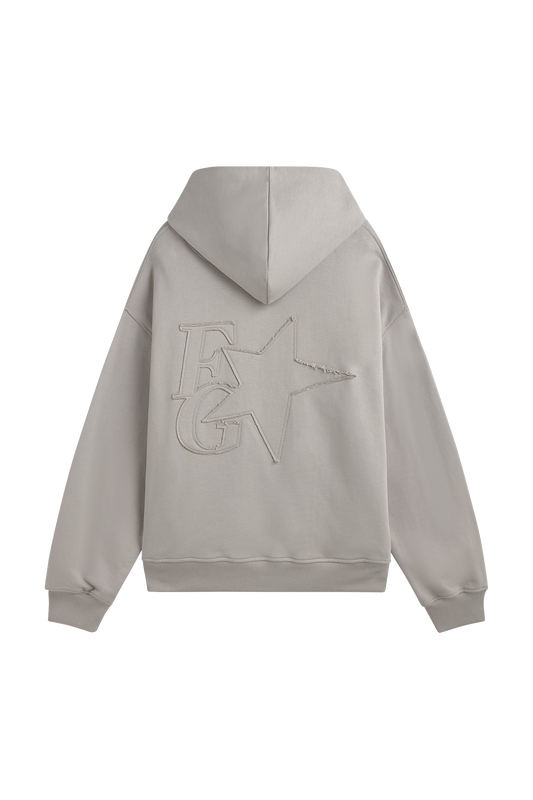 Newcop Fakegods Star Hoodie Mid Grey Ropa 2