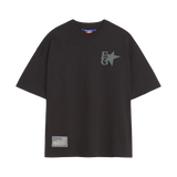 Fakegods Strar Boxy Tee Dark Grey
