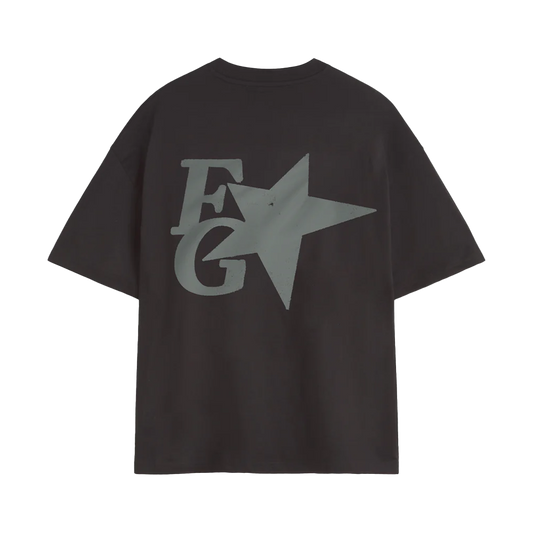Newcop Fakegods Strar Boxy Tee Dark Grey Ropa 2
