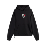 Fakegods Valentines Hoodie Black
