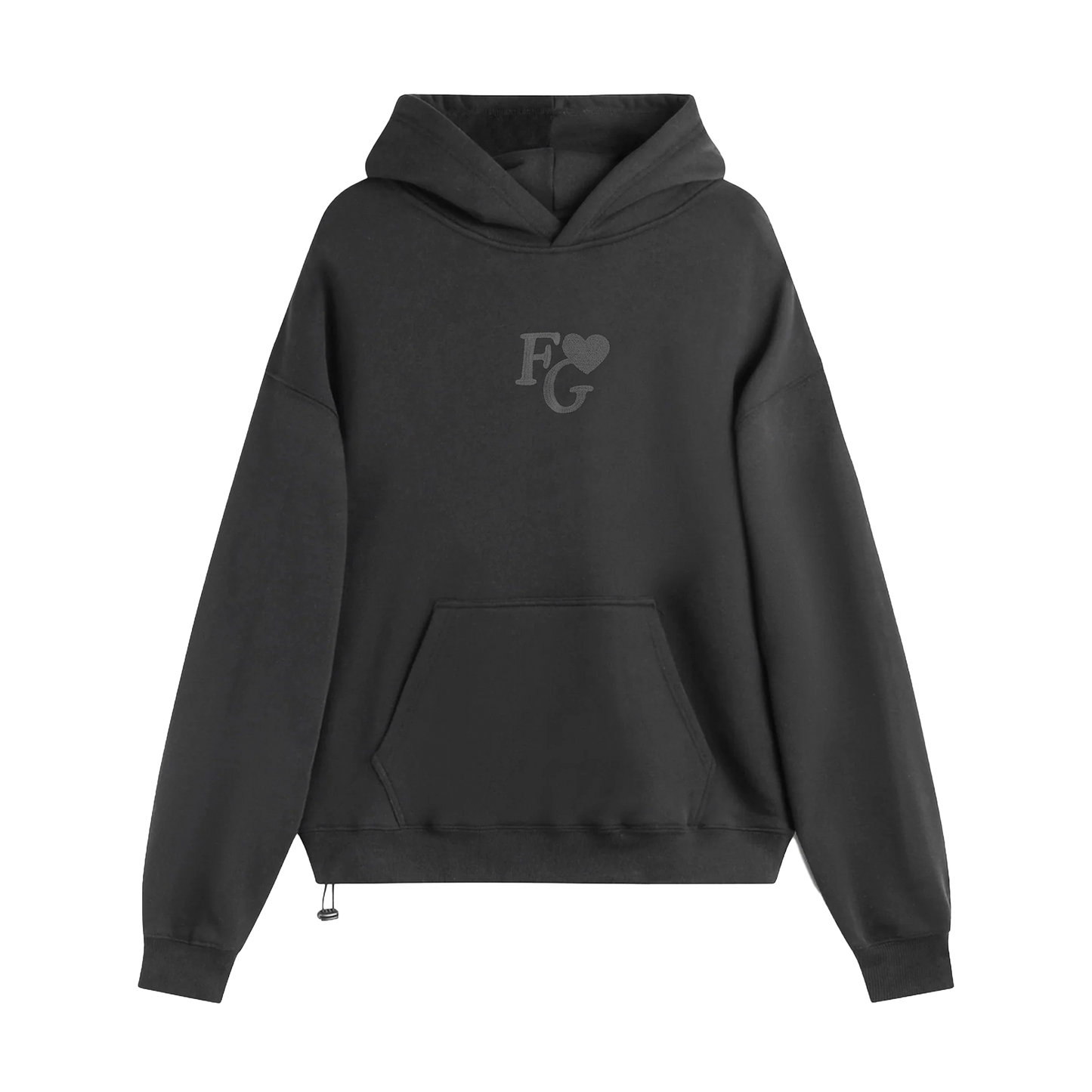 Newcop Fakegods Valentines Hoodie Dark Grey Ropa 1