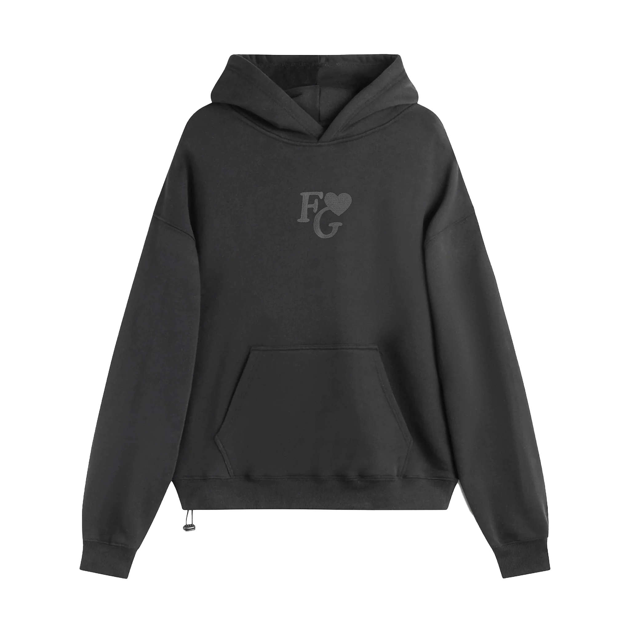 Newcop Fakegods Valentines Hoodie Dark Grey Ropa 1
