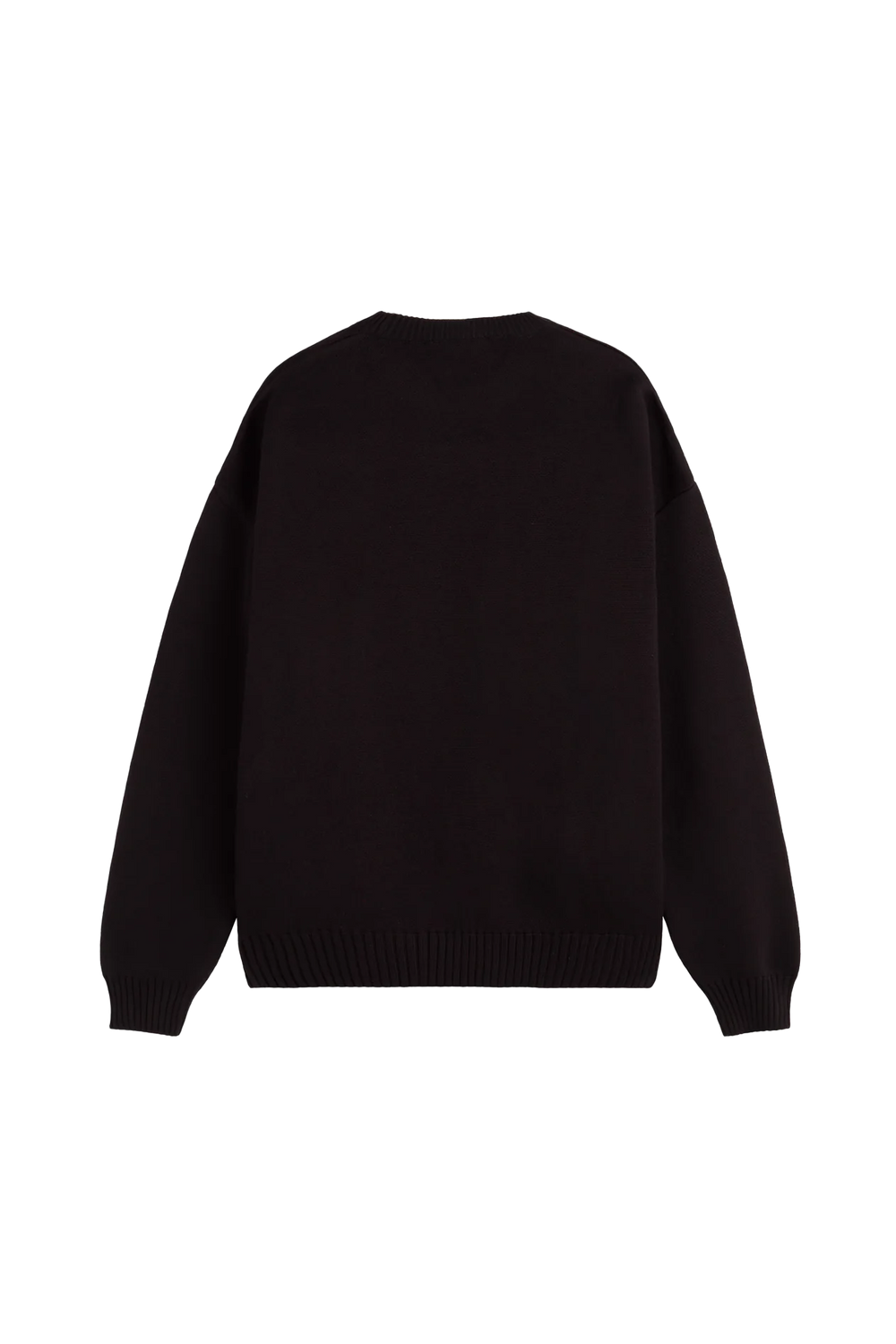Newcop Fakegods Valentines Knitted Sweater Black Red Ropa 2